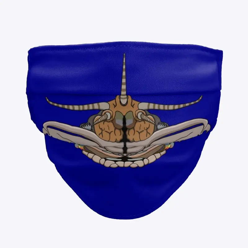 Bobbit Worm Mouth Face Mask